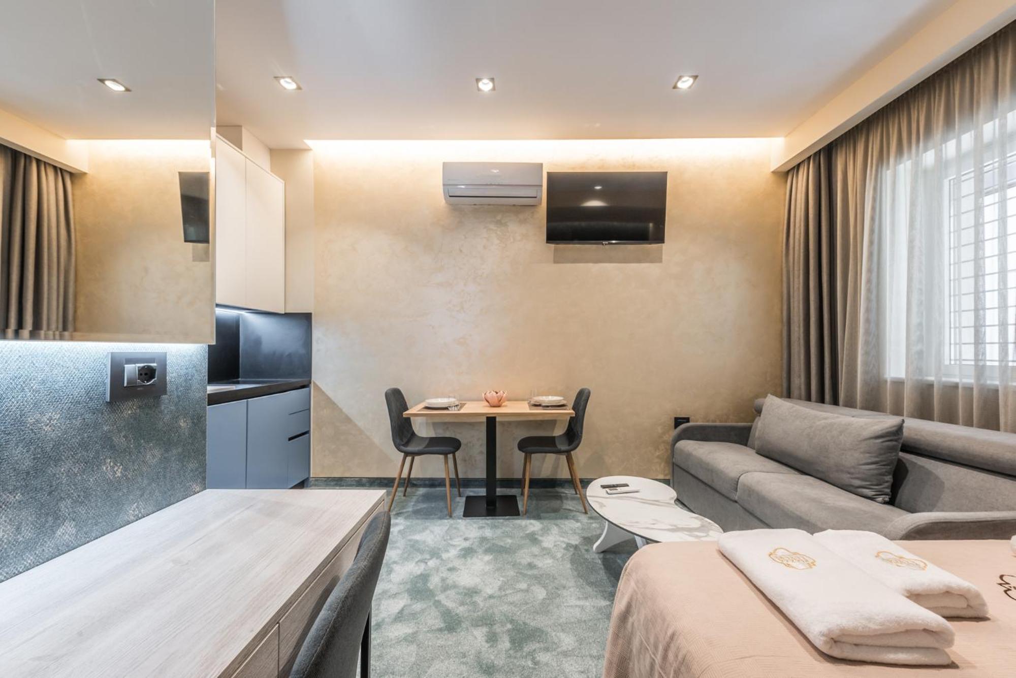 Piazza Luxury Apartments ティラナ エクステリア 写真